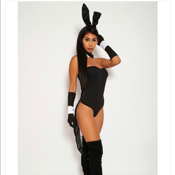 Tuxedo Bunny Costume - Picture 4 of 5